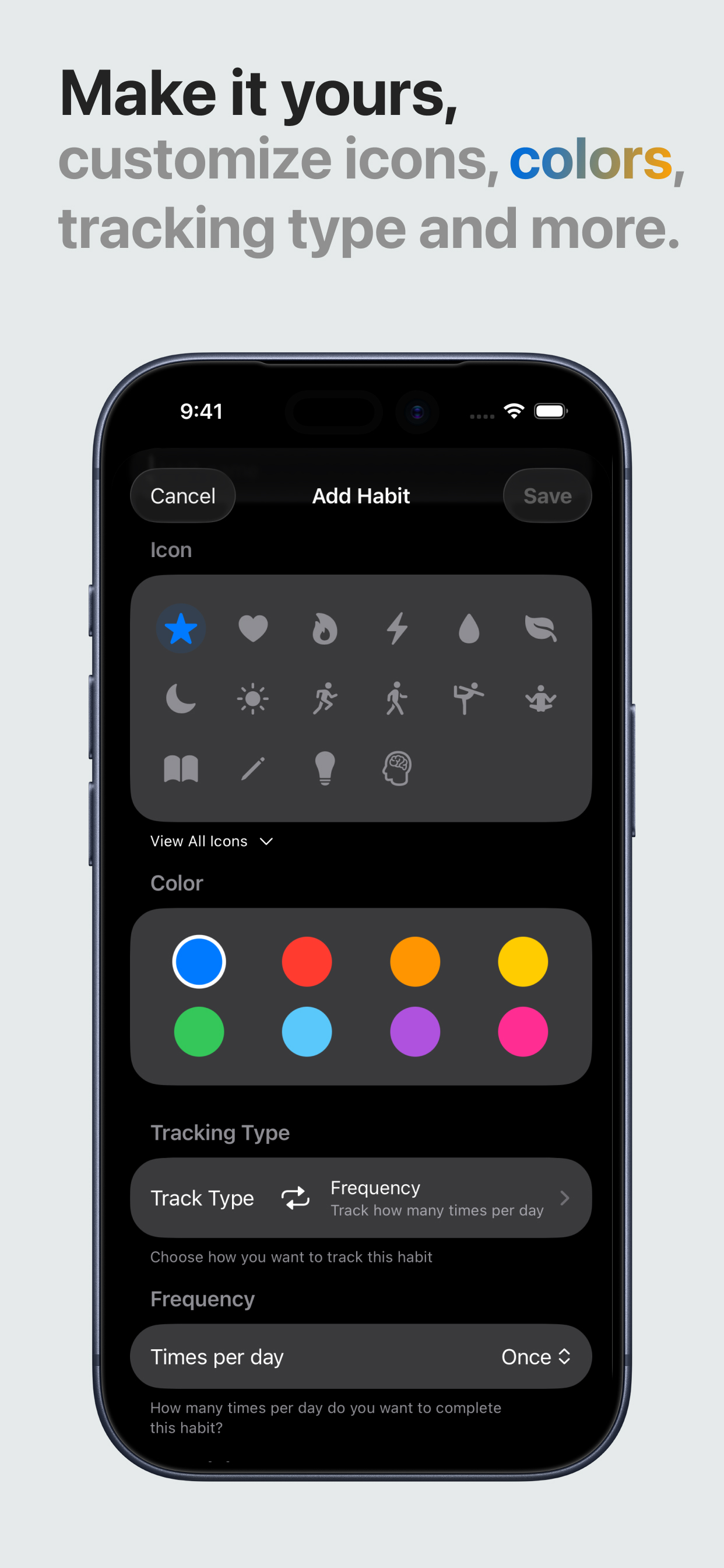 HabitCue App Screenshot 6